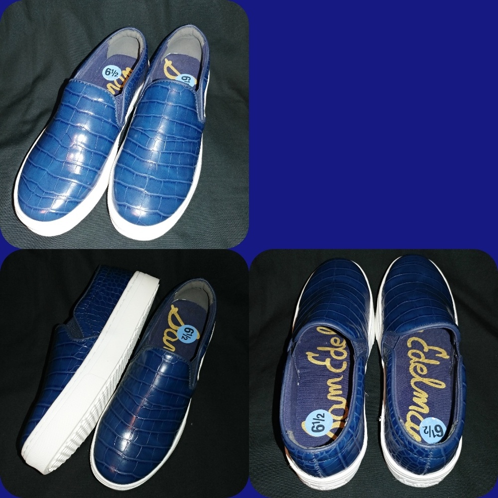NWOT SAM EDELMAN LACEY SLIP ON SNEAKERS SZ 6.5